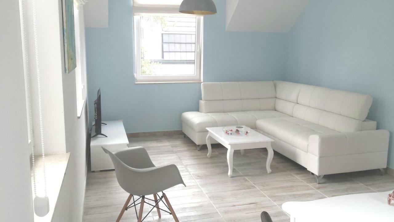 Nadmorski apartament z ogrodem Łukęcin Zewnętrze zdjęcie